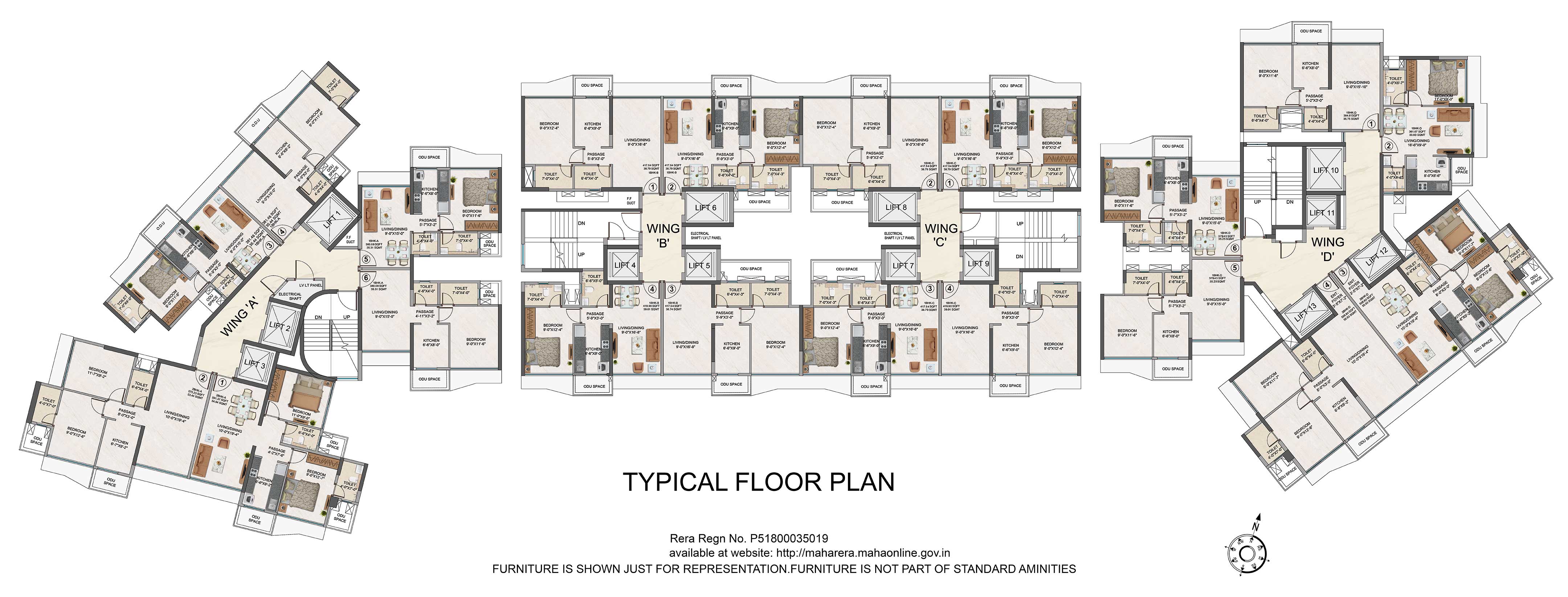 Amal Vivan Floor Plan