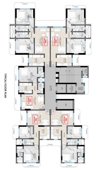 Adity Breeze Floor Plan